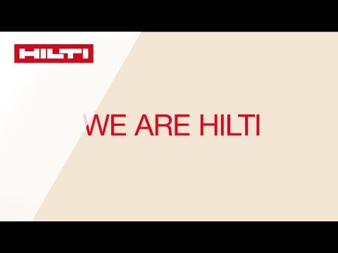 Youtube: ÜBER HILTI We are strong, we are Hilti, and full of energy!