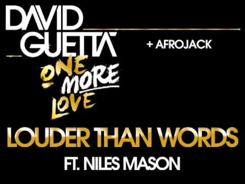 Youtube: David Guetta & Afrojack - Louder Than Words