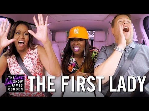 Youtube: First Lady Michelle Obama Carpool Karaoke