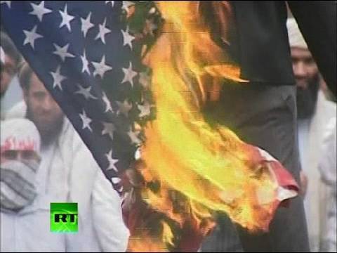 Youtube: 'Burn the Quran Day' protest: Terry Jones effigy set on fire in Afghanistan