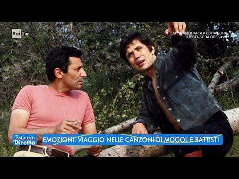 Youtube: Emozioni: viaggio nelle canzoni di Mogol e Battisti - Estate in diretta - 26/07/2022