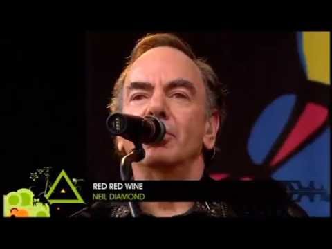 Youtube: NEIL DIAMOND - RED RED WINE  (LIVE-2008)