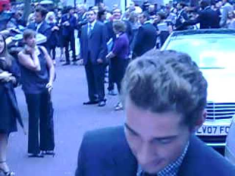 Youtube: Transformers Revenge Of The Fallen London Premiere / Shia labeouf