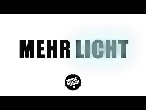 Youtube: Moses Pelham - Mehr Licht - Lyric Video (Official 3pTV)