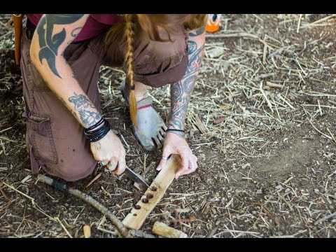 Youtube: Survival Fire Making - Friction Fire with Bow Drill