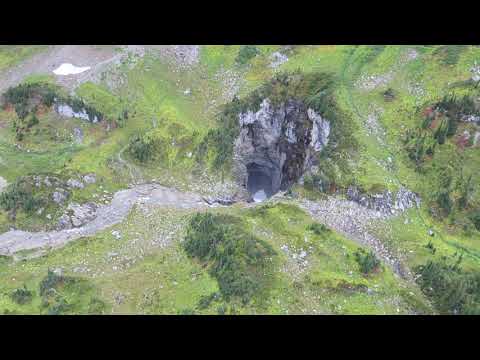 Youtube: Aerial view of previously unexplored B.C. cave
