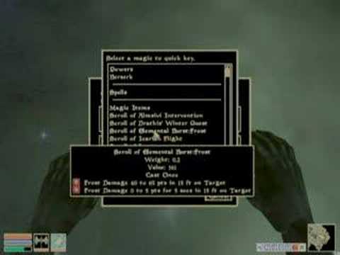 Youtube: Morrowind Speedrun (7:30)