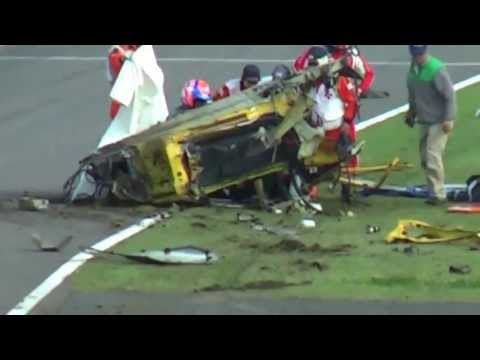 Youtube: 2013 Ferrari 458 Horror crash at Suzuka
