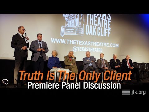 Youtube: "Truth Is The Only Client" Premiere Panel Discussion