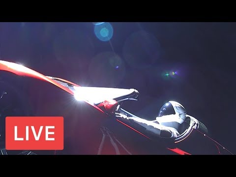 Youtube: WATCH NOW: "Starman" Join SpaceX Live Views From Space #Tesla | 24/7 Study Music,