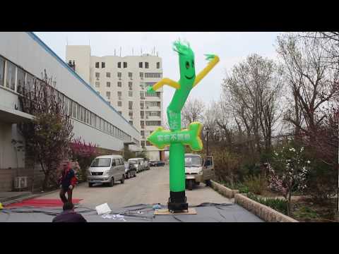 Youtube: 20 Style Inflatable Sky Tube Air Dancer for Wedding or Event Decoration