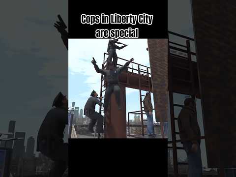 Youtube: Cops in Liberty City are special #gta #gtaiv #gta4
