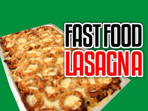 Youtube: Fast Food Lasagna - Epic Meal Time