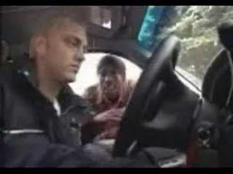 Youtube: Big Proof & Eminem live Car Freestyle
