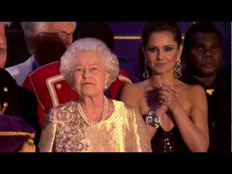 Youtube: The Queen's Diamond Jubilee Concert [finale & speech] - 4th June 2012