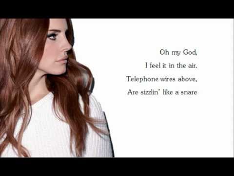 Youtube: Lana Del Rey Summertime Sadness Lyrics