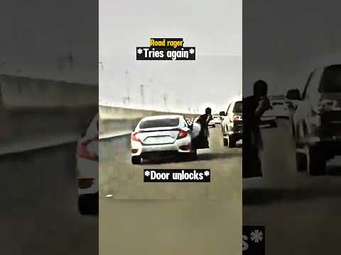 Youtube: Road Rager Tries to Hit Drivers Side Mirror