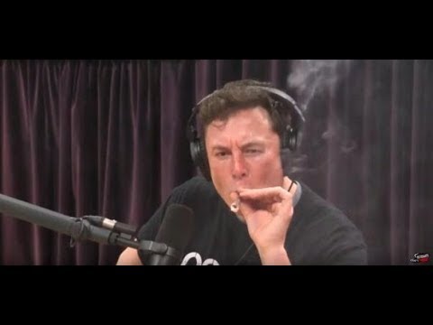 Youtube: KIFFER: Hier greift Tesla-Chef Elon Musk zum Joint
