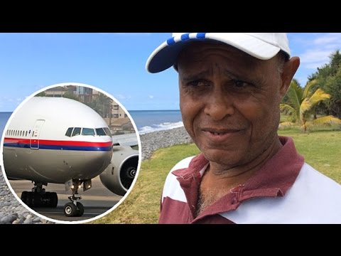 Youtube: MH370: ''Plane seat'' found washed up on Reunion Island three months ago