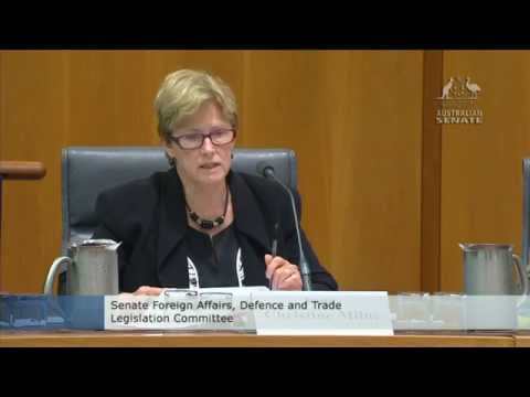 Youtube: Christine Milne: Who was responsible for briefing Abbott on MH370 search? [Estimates]