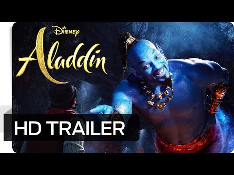 Youtube: ALADDIN - Offizieller Trailer (deutsch/german) | Disney HD
