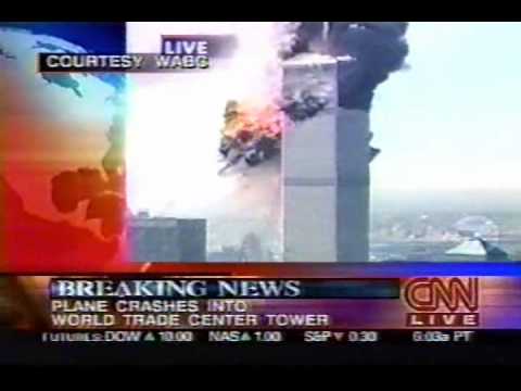Youtube: CNN Second Plane Collides