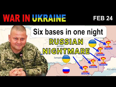 Youtube: 24 Feb: HIMARS TIME! Ukrainians DESTROY 6 LOGISTICAL HUBS IN ONE NIGHT | War in Ukraine Explained