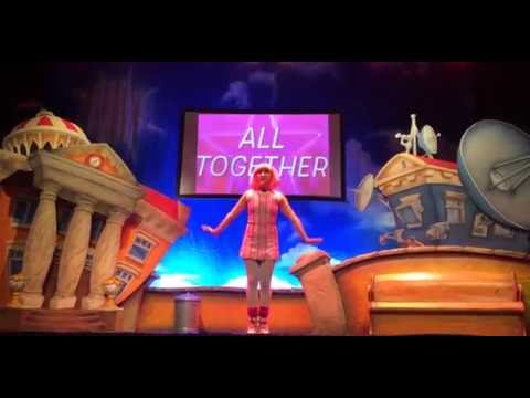 Youtube: Lazytown Live, Marina Theatre, Lowestoft, 2016