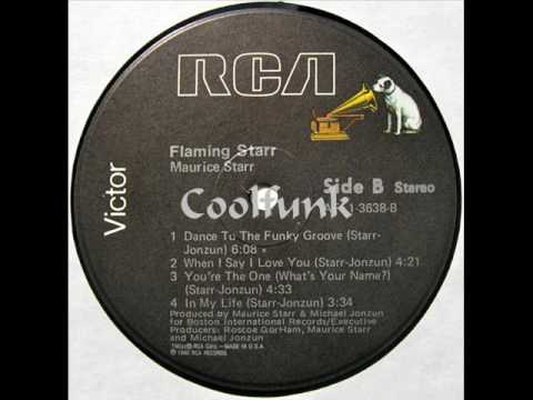 Youtube: Maurice Starr - Dance To The Funky Groove (Funk 1980)