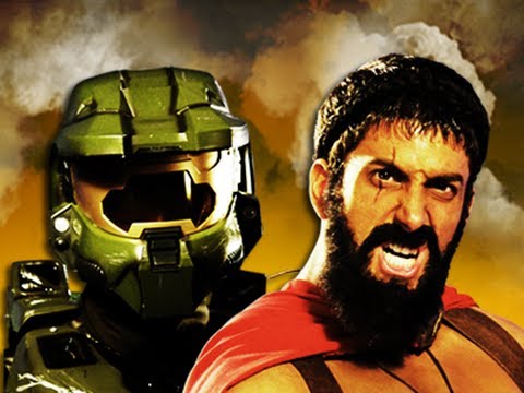 Youtube: Master Chief vs Leonidas. Epic Rap Battles of History