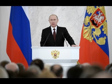 Youtube: Обращение Владимира Путина по итогам референдума в Крыму