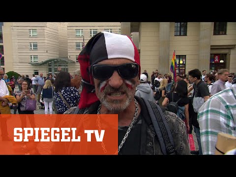 Youtube: Kampf um die Straße: Hygienedemo in Berlin (1/2) | SPIEGEL TV