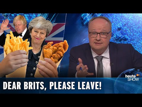 Youtube: Brexit: Dear Brits, please LEAVE ALREADY! German political comedy "heute show" (English subtitles)