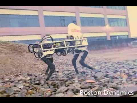Youtube: Boston Dynamics BigDog Robot - the Army mule