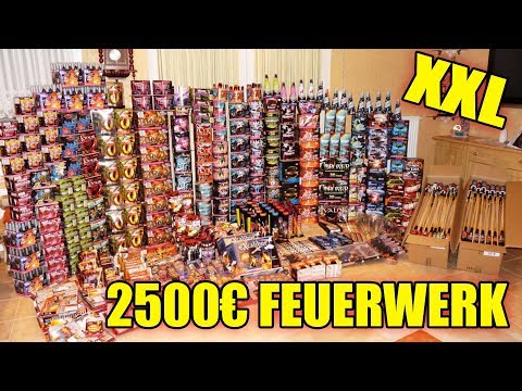 Youtube: XXL Silvester Feuerwerk 2018|2019 Zünden!! (für 2500€)