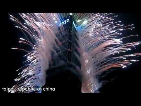 Youtube: 2012 World New Year's Eve Fireworks Displays