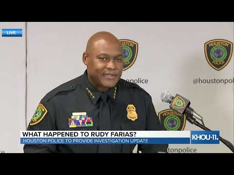 Youtube: Rudy Farias update: Houston police give updates, Farias' family speaks