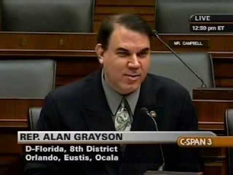 Youtube: Alan Grayson: "Which Foreigners Got the Fed's $500,000,000,000?"  Bernanke: "I Don't Know."