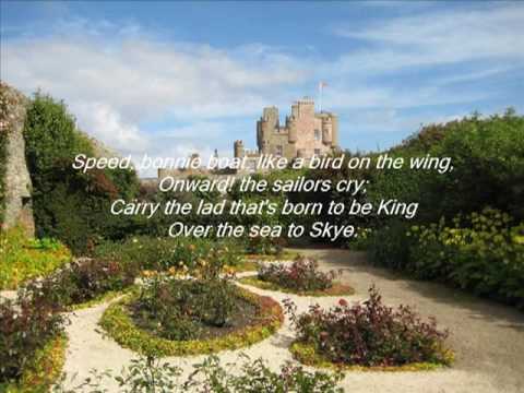 Youtube: The Corries  -  The Skye boat song with lyrics