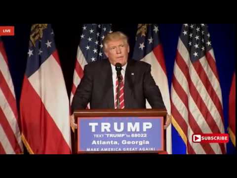 Youtube: Donald Trump: Belgium is a beautiful city, Atlanta GA, 06-15-16