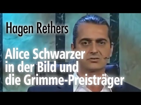 Youtube: Hagen Rether zu Alice Schwarzer, der Bild und den Grimme-Preisträgern