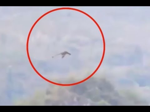 Youtube: Huge Dragon Seen Flying Over Mountains In China