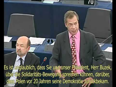 Youtube: Nigel Farage: "Ich möchte, dass sie alle gefeuert werden!"