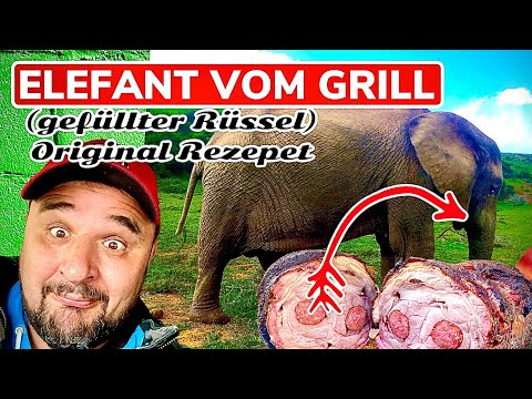 Youtube: Elefant ! gefüllter Rüssel vom Smoker --- Klaus grillt