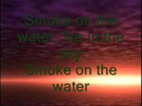 Youtube: Smoke on the water deep purple lyrics