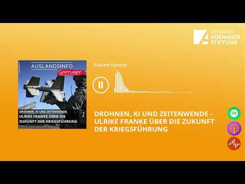 Youtube: Drohnen, KI und Zeitenwende – Ulrike Franke über die Zukunft der Kriegsführung
