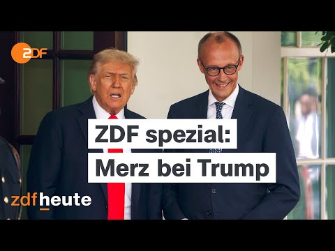 Youtube: Treffen mit Brisanz: Bundeskanzler Merz bei US-Präsident Donald Trump | ZDF spezial