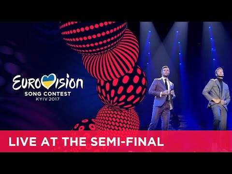 Youtube: Robin Bengtsson - I Can't Go On (Sweden) LIVE at the first Semi-Final