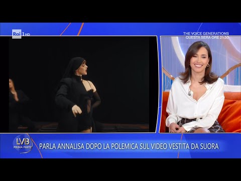 Youtube: Annalisa risponde alla polemica: "Blasfema? No, rispetto chi ha fede" - La volta buona 20/03/2026