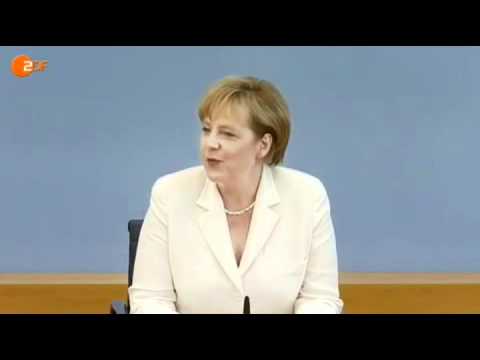 Youtube: Angela Merkel versteht einen Witz nicht